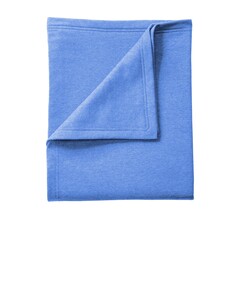 Port & Co BP78 Blue-Sweatshirt Blanket Blue