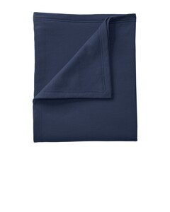 Port & Co BP78 Navy-Sweatshirt Blanket Navy