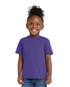 Port & Co CAR54T Purple-Toddler 5.4-oz 100% Cotton T-Shirt Purple
