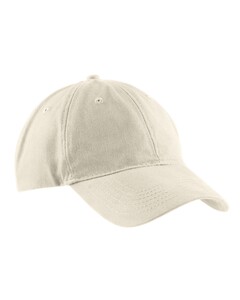 Port & Co CP77 Natural-Brushed Twill Low Profile Dad Hat Natural