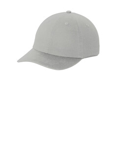 Port & Co CP78 Gray-Washed Twill Dad Hat Gray