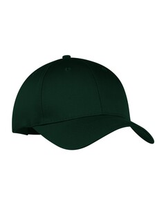Port & Co CP80 Green-Six-Panel Twill Cap Green