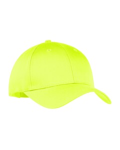 Port & Co CP80 Yellow-Six-Panel Twill Cap Yellow