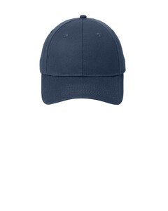 Port &amp; Co CP80 Navy-Six-Panel Twill Cap Navy