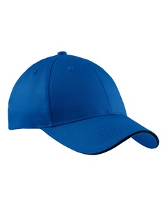 Port & Co CP85 Blue-Sandwich Bill Cap Blue