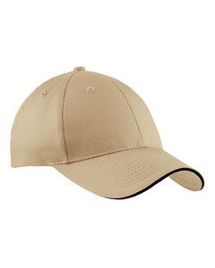 Port & Co CP85 Gray-Sandwich Bill Cap Gray