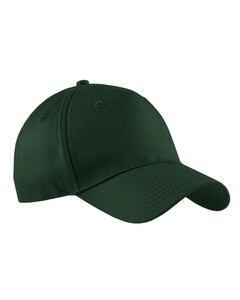 Port &amp; Co CP86 Green-Five-Panel Twill Cap Green