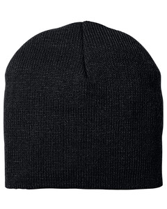 Port & Co CP91 Black-Beanie Cap Black