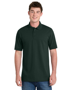 Port & Co KP55T Green-Tall 5.5-Ounce Jersey Knit Polo Shirt Green
