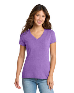 Port & Co LPC330V XXL-Women's Tri-Blend V-Neck Tee XXL