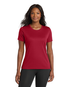 Port &amp; Co LPC380 Red-Women&#x27;s Essential Performance T-Shirt Red