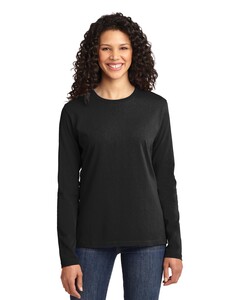 Port & Co LPC54LS XXL-Women's Long Sleeve 5.4-oz 100% Cotton T-Shirt XXL