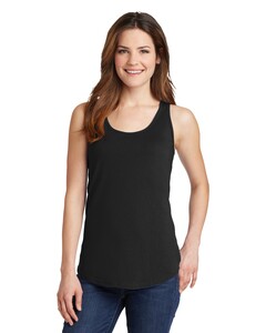 Port & Co LPC54TT L-Women's 5.4-Oz 100% Cotton Tank Top L