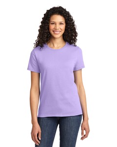 Port &amp; Co LPC61 Purple-Women&#x27;s Essential T-Shirt Purple
