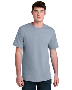 Port & Co PC01 Gray-Core Blend Recycled T-Shirt Gray
