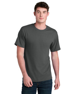 Port & Co PC01 Gray-Core Blend Recycled T-Shirt Gray