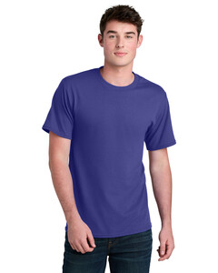 Port & Co PC01 Purple-Core Blend Recycled T-Shirt Purple