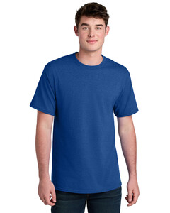 Port & Co PC01 Blue-Core Blend Recycled T-Shirt Blue