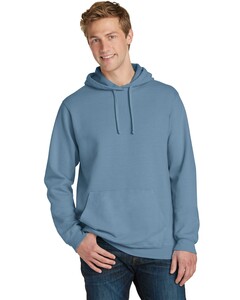 Port & Co PC098H Tie-Dyed-Essential Pigment-Dyed Pullover Hoodie Tie-Dyed