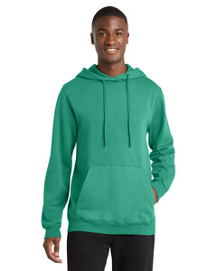 Port & Co PC098H Blue-Green-Essential Pigment-Dyed Pullover Hoodie Blue-Green