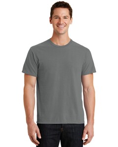 Port & Co PC099 Gray-Essential Pigment-Dyed T-Shirt Gray