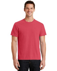 Port & Co PC099 Red-Essential Pigment-Dyed T-Shirt Red