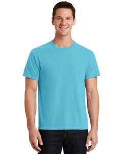 Port & Co PC099 Blue-Essential Pigment-Dyed T-Shirt Blue