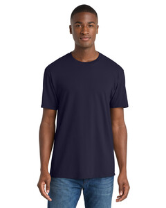 Port &amp; Co PC099 Navy-Essential Pigment-Dyed T-Shirt Navy