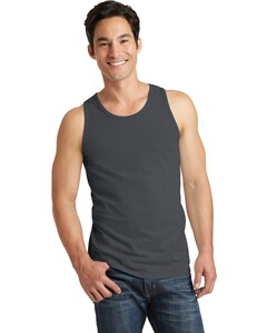 Port & Co PC099TT Gray-Essential Pigment-Dyed Tank Top Gray