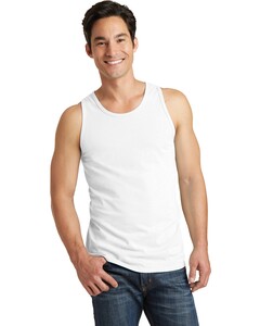 Port & Co PC099TT White-Essential Pigment-Dyed Tank Top White