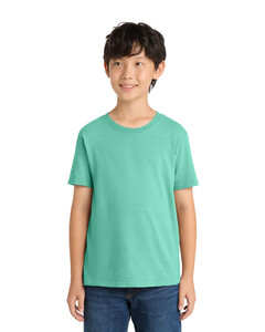 Port & Co PC099Y Green-Youth Essential Pigment-Dyed T-Shirt Green