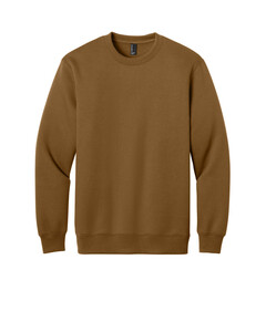Port & Co PC107 Brown-Foundation Fleece Pullover Crewneck Sweatshirt Brown