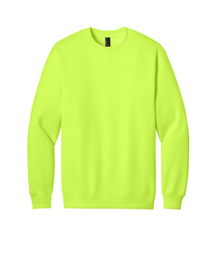 Port & Co PC107 Green-Foundation Fleece Pullover Crewneck Sweatshirt Green
