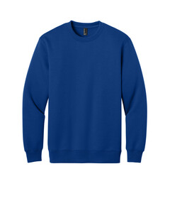 Port & Co PC107 Blue-Foundation Fleece Pullover Crewneck Sweatshirt Blue