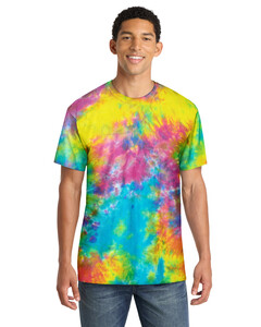 Port & Co PC145 Tie-Dyed-Crystal Tie-Dye T-Shirt Tie-Dyed