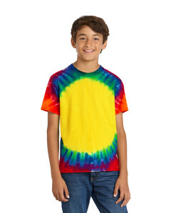 Port & Co PC149Y Tie-Dyed-Youth Essential Window Tie-Dye T-Shirt Tie-Dyed
