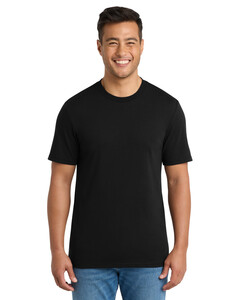 Port & Co PC330 Black-Tri-Blend T-Shirt Black