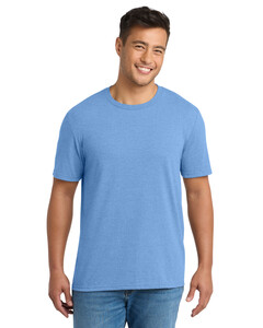 Port &amp; Co PC330 Blue-Tri-Blend T-Shirt Blue