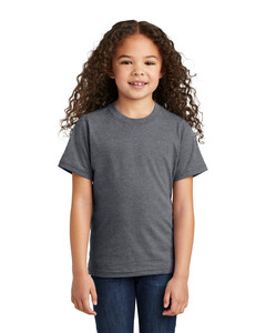 Port & Co PC330Y Gray-Youth Tri-Blend T-Shirt Gray