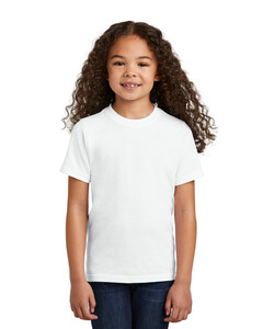 Port & Co PC330Y White-Youth Tri-Blend T-Shirt White