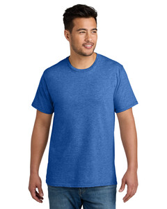 Port & Co PC340 Blue-CVC T-Shirt Blue
