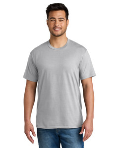 Port & Co PC340 Gray-CVC T-Shirt Gray