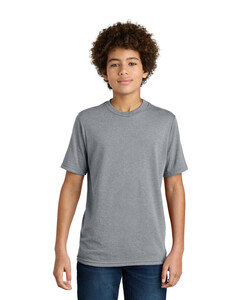 Port & Co PC340Y Gray-Youth CVC T-Shirt Gray