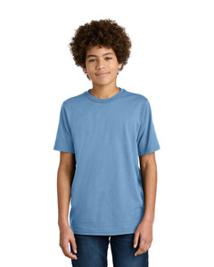 Port & Co PC340Y Blue-Youth CVC T-Shirt Blue