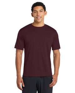 Port & Co PC380 Maroon-Performance Tee 100% Polyester T-Shirt Maroon