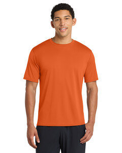 Port & Co PC380 Orange-Performance Tee 100% Polyester T-Shirt Orange