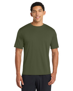Port & Co PC380 Green-Performance Tee 100% Polyester T-Shirt Green