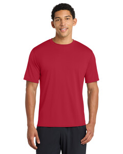 Port &amp; Co PC380 Red-Performance Tee 100% Polyester T-Shirt Red