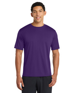 Port & Co PC380 Purple-Performance Tee 100% Polyester T-Shirt Purple