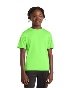 Port & Co PC380Y Green-Youth Essential Performance T-Shirt Green